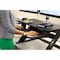 3M Precision Standing Desk, 22.2 in D X 20 in H, 35.4 in W X Black MMMSD60B - alternate 8